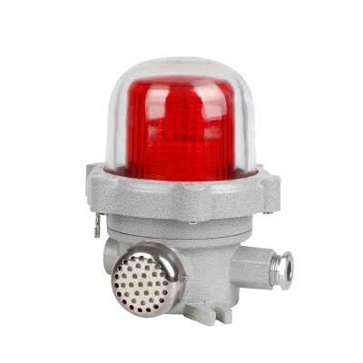 China Aluminum Alloy Shell Explosion Proof Audible And Visual Alarms With Led Source Suitable For Zone1,2 &21,22 for sale