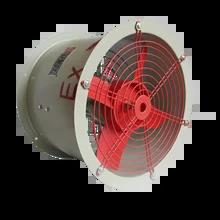 China Wall Mounted 220v/380v IP54 Explosive Proof Motor 200-750mm Diameter Axial Fans For Explosive Gas Environment for sale