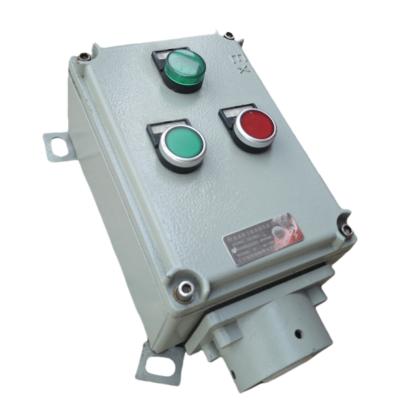 China 220V 380V Explosion Proof Button Control Station Marine Grade Aluminum IP66 Anti-corrsion With Customized Cable Entry Safe Durable For ZONE1 ZONE2 ZONE21 ZONE22 for sale