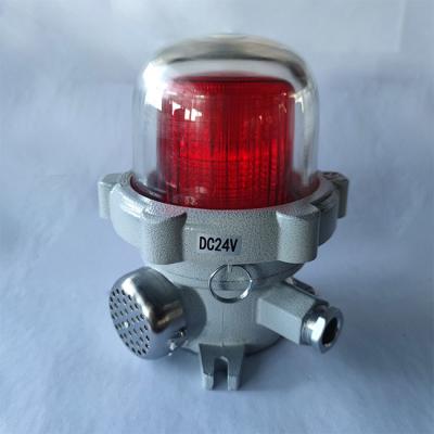 China 120dB Cage Led Explosion Proof Indicator Lights Solar Powered Aviation Warning 3w 5w 10W for sale