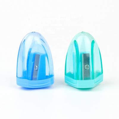 China School Office Stationery Custom New Design 1 Hole Plastic Pencil Sharpeners With Cheap Price for sale