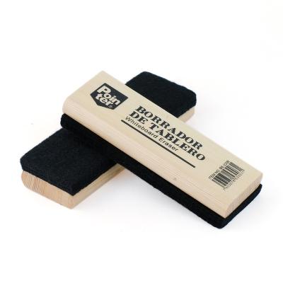 China School Office Stationery Daily Use Good Quality Dry Erase Wooden Whiteboard Eraser for sale