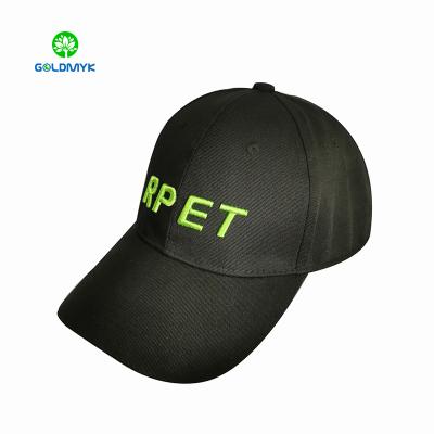 China JOINT Material Wholesale 100% RPET Polyester Fabric Custom Design 6 Panel Baseball Hats for sale