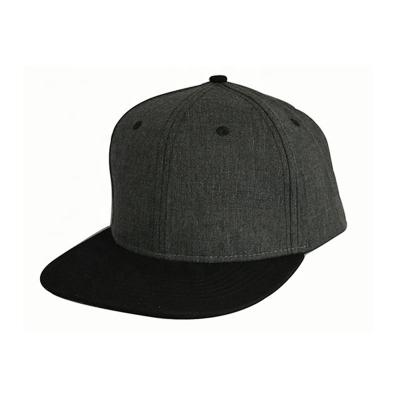 China Common Good Quality Custom 6 Panels Flat Bill Snapback Hat for sale