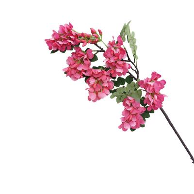 China Artificial Flower Wedding Supplies Stage Decoration Party Event Decor Backdrops Sophora Japan Quince Silk Silk Flower for sale