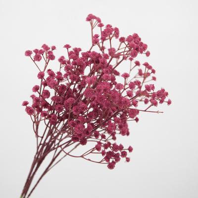 China Wholesale Hot Selling Colorful Artificial Flower Decor Touch 108 Home Wedding Beautiful Real Heads Gently Stick Artificial Baby's Breath Flowers for sale