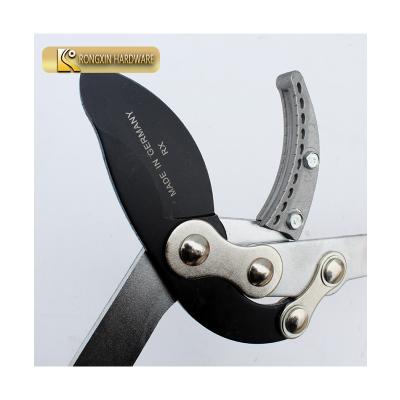 China Professional Anti-Slip Handle Stainless Steel Garden Shears Long Handle Tree Shears for sale