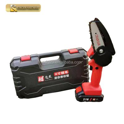 China Selling 21V Popular Cheap Price Lion Electric Battery Cordless Chainsaw 2-Stroke Chainsaw With 8