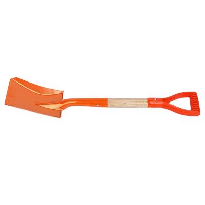 China High quality garden shovel metal shovel with handle with special steel plates for digging and scooping for sale