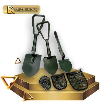 China Low price durable wholesale with storage folding shovel military shovel outdoor shovel for sale