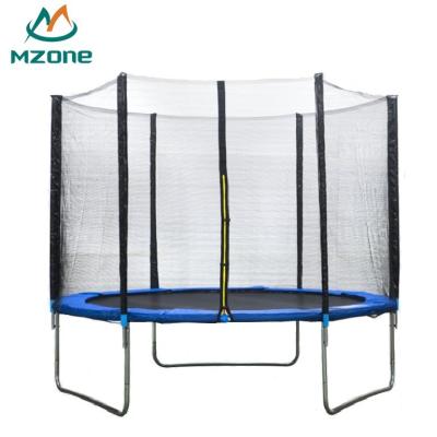 China Galvanized Steel+spring+PP Mzone 305cm 10ft Professional Gymnastic Outdoor Trampoline For Kids Te koop