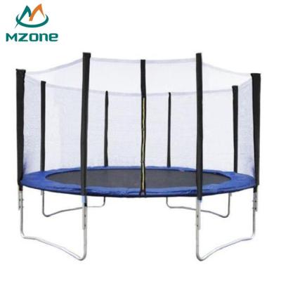 China Galvanized Steel+spring+pp Mzone Cheap Wholesale Jumping Trampoline 4.3m Large 14ft For Fitness Te koop