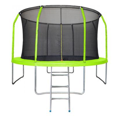 Cina Wholesale 150kg Zhejiang round 10ft trampoline with safety nets in vendita