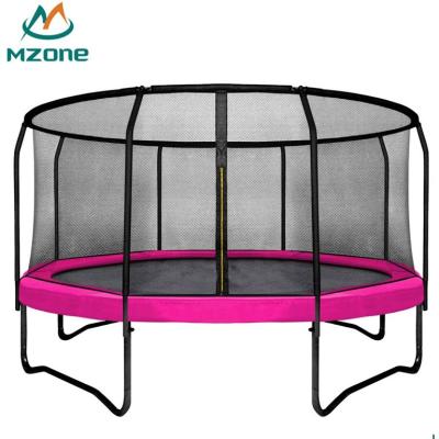 Κίνα Large Times Galvanized Steel+spring+pp Mzone Kids 12ft Round Trampoline With Enclosure Net προς πώληση