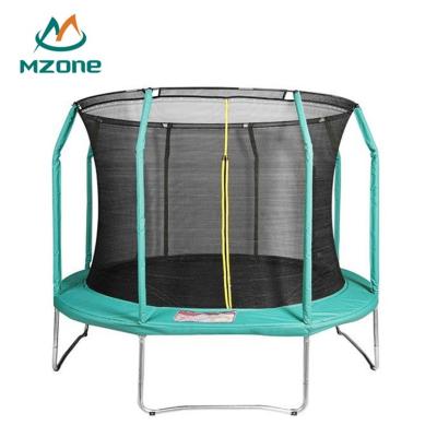 China Galvanized Steel+spring+pp Mzone Super Big Jump 14ft Outdoor Trampoline For Kids And Adults for sale