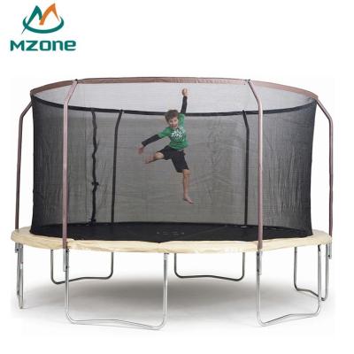 China Wholesale Galvanized Steel+spring+pp Mzone 13ft Outdoor Children 4m Professional Trampoline For Sale for sale