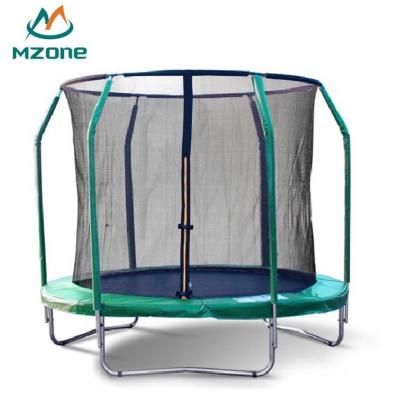 China Galvanized steel Mzone TUV gs 6ft carbon fiber trampoline with safety net for sale for sale