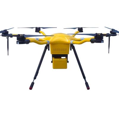 China Hot Sale Professional Aluminum + Carbon Fiber Aviation Mapping and Surveying Drone with Camera Hexacopter with Long Flight Time for sale