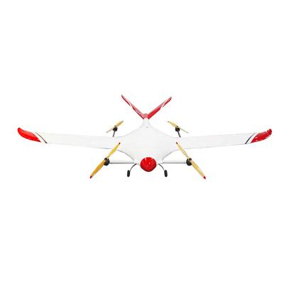 China Carbon Fiber + Aluminum Fixed Wing Aviation UAV ADAV Tracing Survey Drone Industrial Aircraft Public Safety and Military Use for sale