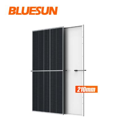 China Bluesun Power System Solar Panel 535w 545w 550w 555w 560w Cells 540w Solar Panel China 210mm Solar Cleaning Solar Panel for sale