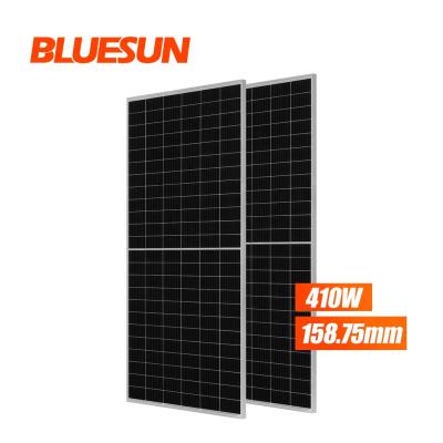 China Bluesun Solar Power System Home Solar Power System Home Solar Panel 410W Rooftop Solar Panel With Ce/Tuv Certificate for sale