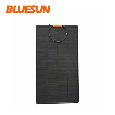 China Class A 12v 18v 170w 110watt 160watt flexible solar flexible solar panel for rv for sale