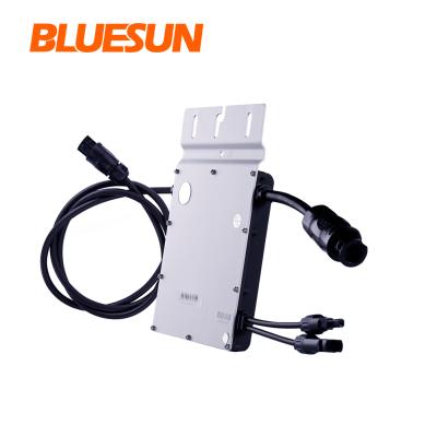 China Bluesun Top Brand Portable Solar Power System Home Inverter 250W 300W 350W PV Micro Inverter Micro Grid Link 120V For Home for sale