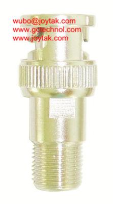 China Varón coaxial del adaptador BNC del adaptador coaxial al tornillo femenino de F en el conector/BNCM.FF.03 del CCTV en venta