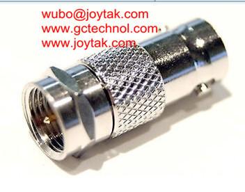 China Hembra coaxial del adaptador BNC del adaptador coaxial al conector masculino/BNCF.FM.01 del CCTV de F en venta