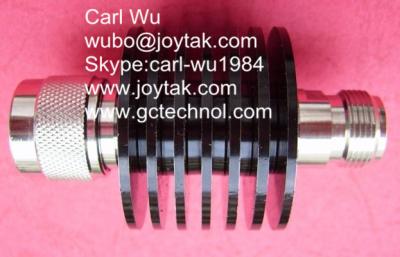 China N type attenuator 10 Watt 3Ghz N male to N female fixed attenuators / N-JKSJ10W3G for sale