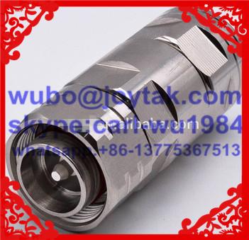 China 4.3-10 male connector for 1/2 flex cable clamp type Best selling in Europe Jiangsu manufacturer VSWR 1.15 length 54.1mm en venta