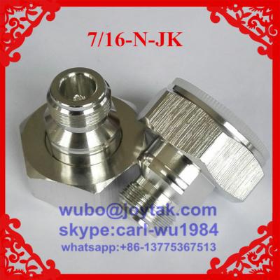 Chine DIN 7/16 adaptor All brass DIN 7/16 male to N female adaptor manufacturer in China à vendre