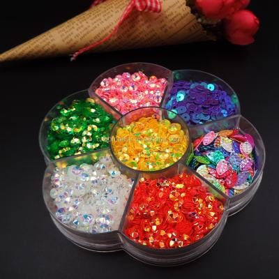 China Bags loose Paillette sequins set fine shiny DIY sequins set diy clothes for party dance jewelry make accessories for sale