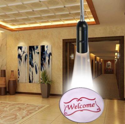 China Hot Selling Home Decoration LED Indoor Home Wall Logo Projection Light With Customized Logo for sale