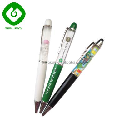 China Liquid Float Pen with 3D Floats Spem and Egg Floater Liquid Float Pen with Popular 3D Design Floats for Fertility Advertising for sale