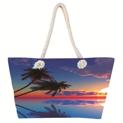 China Custom Printed Recycled Canvas Bulk Shopping Bags Canvas Beach Bag Bulk Shopping Bags Reusable Tote Bag for sale