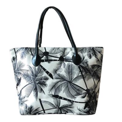 China Coconut Palm High-End Large-Capacity Women's Shopping Bags Fashion Women's Designer Luxury Brands PU Handbags for sale