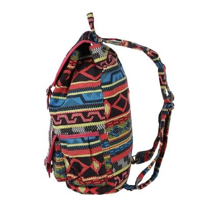 China Large Capacity Shopping Bags ODM Travel Backpack , Polyester / Cotton Fabric Fashion Starfish Backpack for sale