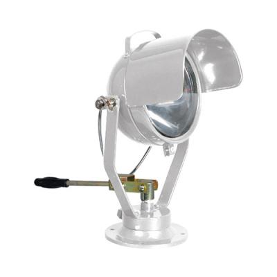 China VESSEL HALOGEN 100W OUTBOARD MARINE STEEL SPOTLIGHT TG16B / SMALL PORT for sale