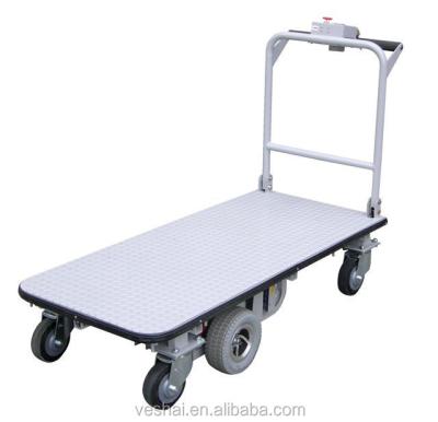 China 700kgs Electric Platform Cart With Rail For Warehouse VH-ECF-70- (15.25 x 7.1) VH-ECF-70- (15.25 x 7.1) for sale