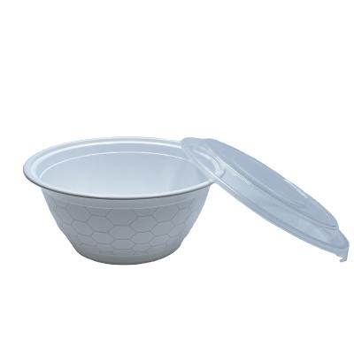 China Wholesale Microwavable Hot Caterer Disposable Plastic Food Container With Lid for sale