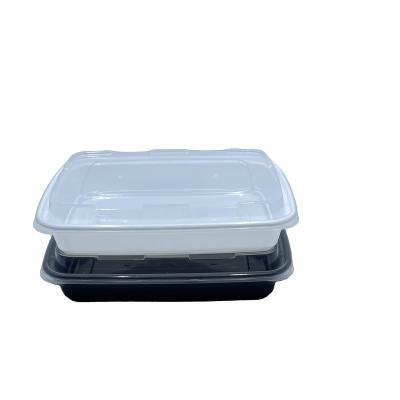 China 18oz 26oz 32oz 33oz Microwavable Food Delivery Container Microwavable Disposable Container Food Delivery Container Plastic Meal Prep Container for sale