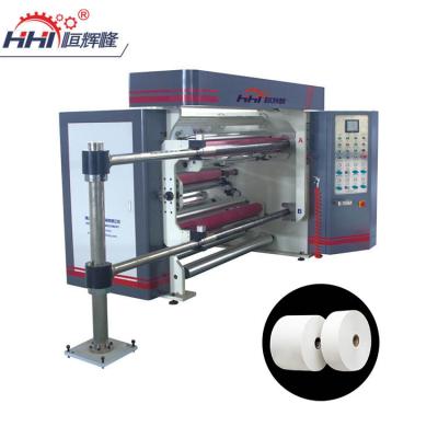 China Automatic1600mm Horizontal And Vertical HHL Nonwoven Merchandise Slitting And Rewinding Machine for sale