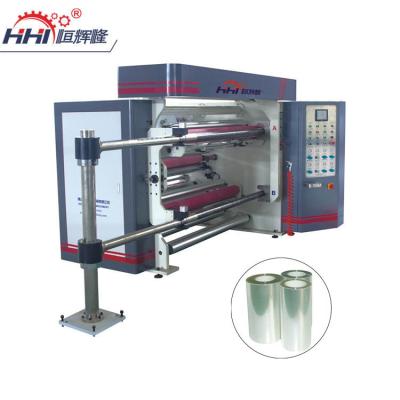 China HHL Horizontal And Vertical Commodity Automatic Slitting Rewinding Machine For Non Woven for sale