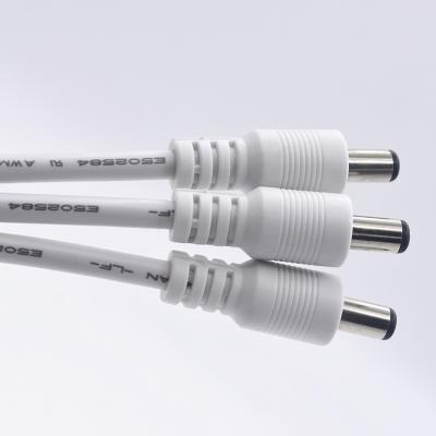 China Power DC 5A Power 5.5x2.1 5.5x2.5 mm 2464-20# OD: 4.5 Cable 8cm DC Plug/Jack/DC Plug/Connector/Plug/Male/Female Adapter for sale