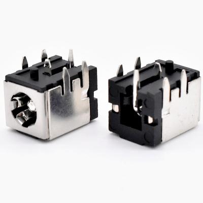 China High Current PCB DC Jack dc-007b 10a DC Power Socket 6 Terminals 5521 5525 5.5 * 2.1 2.5 female socket dc007b dc power connector for sale