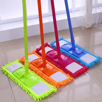 China Sustainable Wholesale Household Microfiber Mop Pad Mopping Flat Cleaning for sale