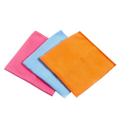 China Sustainable Microfiber Cleaning Cloths-8PK, A Softer Highly Absorbent, Lint Free Net For House, Kitchen, Car, Window Gifts for sale