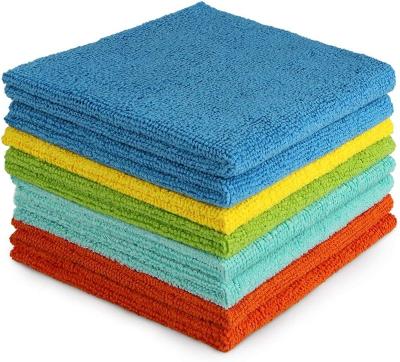 China Sustainable Microfiber Cleaning Cloths, A Softer Highly Absorbent, Lint Free Net For House for sale