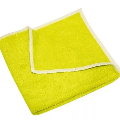 China Eco-friendly Microfiber cleaning cloths, non-abrasive and washable for sale